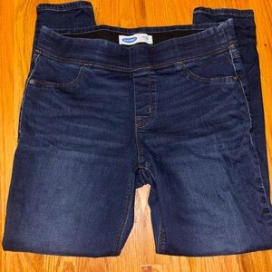 Old Navy Women's Deep Blue Jeggings